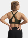 Under Armour Dámska podprsenka Under Armour Crossback Mid Bra-GRN