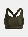 Under Armour Dámska podprsenka Under Armour Crossback Mid Bra-GRN