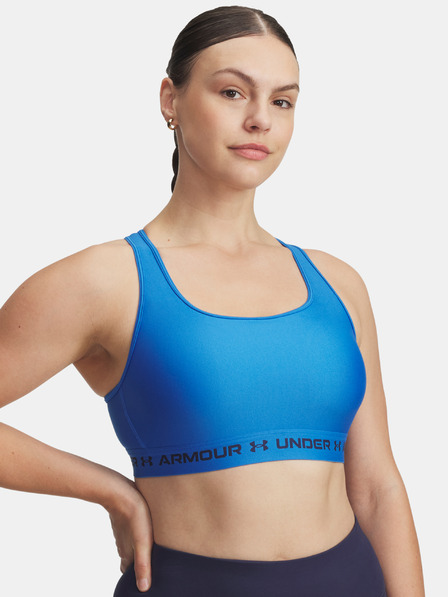 Under Armour Dámska podprsenka Under Armour Crossback Mid Bra-BLU