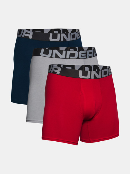 Under Armour Pánske boxerky Under Armour Charged Cotton 6in (3ks)