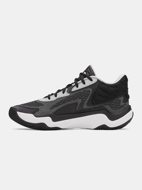 Under Armour Unisex topánky Under Armour UA Spawn 7 Mid-BLK