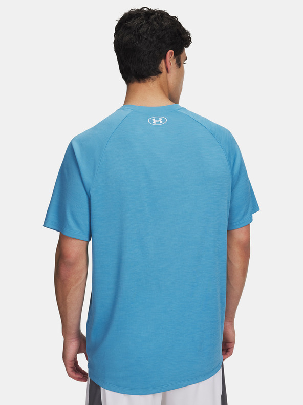 Under Armour Pánske tričko Under Armour UA Tech Textured SS-BLU