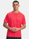 Under Armour Pánske tričko Under Armour UA Tech Textured SS-RED