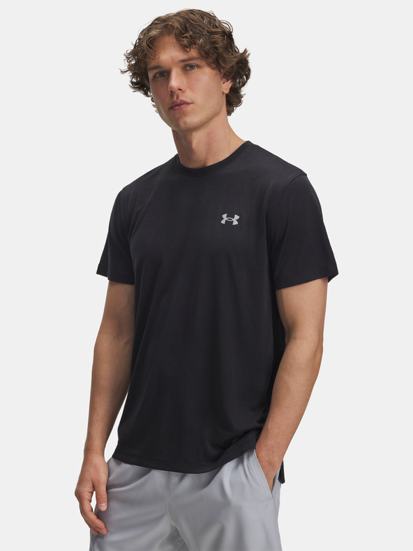 Under Armour Pánske tričko Under Armour UA Launch Camo SS-BLK