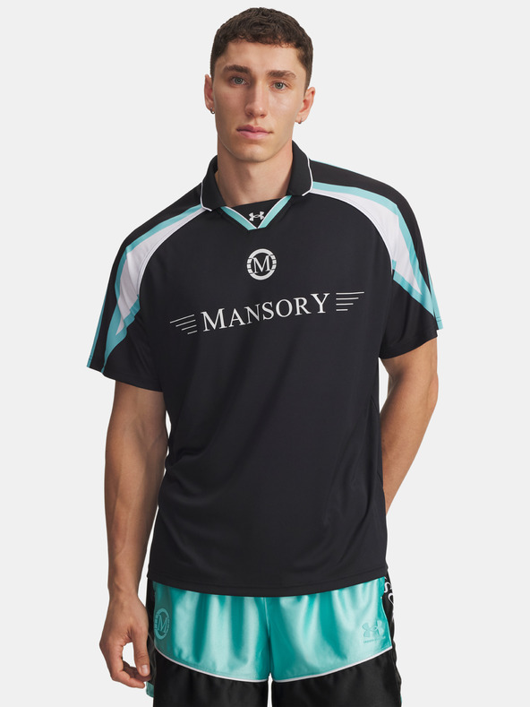 Under Armour Pánske tričko Under Armour UA x Mansory Terrace Jersey-BLK