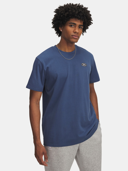 Under Armour Pánske tričko Under Armour UA HW LC PATCH SS-BLU