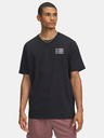 Under Armour Pánske tričko Under Armour UA TRIPLE STACK LC LOGO SS-BLK