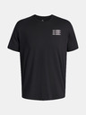 Under Armour Pánske tričko Under Armour UA TRIPLE STACK LC LOGO SS-BLK