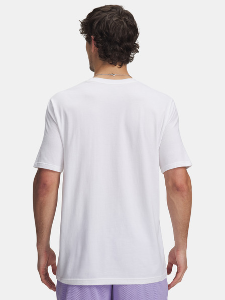 Under Armour Pánske tričko Under Armour Curry Playable Tee 1-WHT