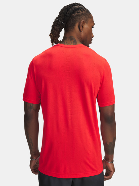 Under Armour Pánske tričko Under Armour Vanish Seamless Novelty SS-RED