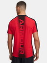 Under Armour Pánske tričko Under Armour UA HG Wordmark SS-RED