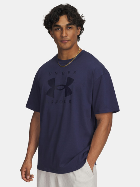 Under Armour Pánske tričko Under Armour UA M HW OS Branded SS-BLU