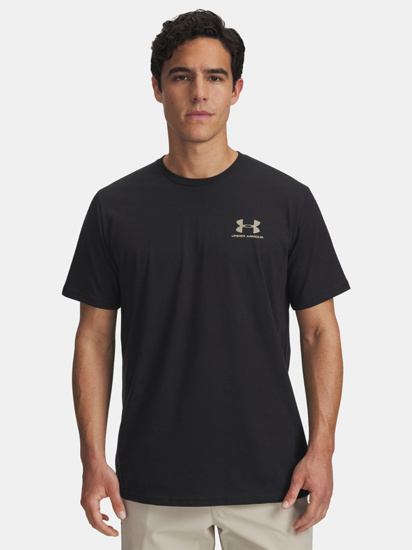 Under Armour Pánske tričko Under Armour UA M SPORTSTYLE LC SS-BLK
