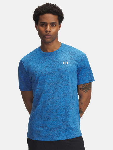 Under Armour Pánske tričko Under Armour UA Tech Tee Pixelate-BLU