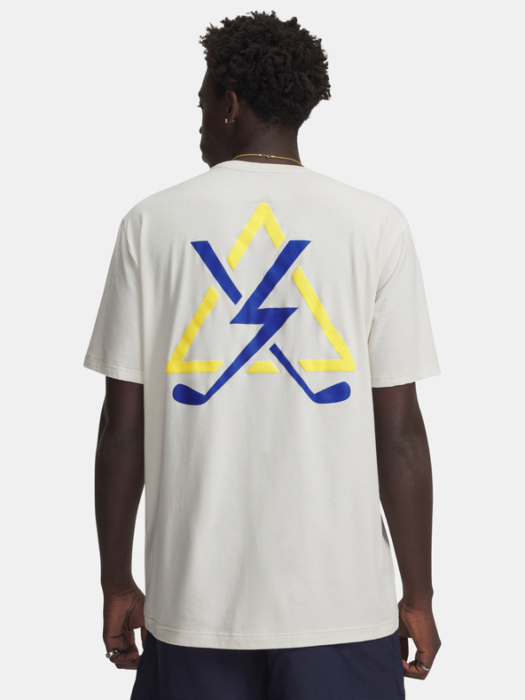 Under Armour Pánske tričko Under Armour UA Golf Warning SS-BRN