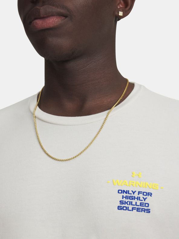 Under Armour Pánske tričko Under Armour UA Golf Warning SS-BRN