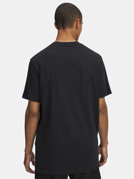 Under Armour Pánske tričko Under Armour Curry Verbiage Tee 2-BLK