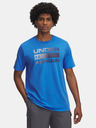 Under Armour Pánske tričko Under Armour UA TEAM ISSUE WORDMARK SS-BLU