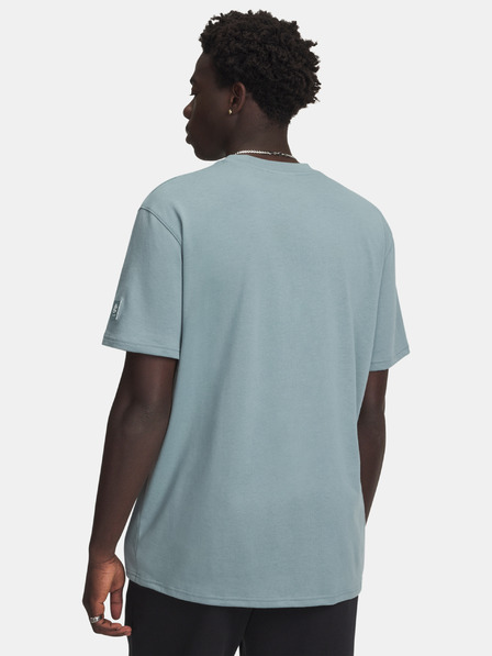 Under Armour Pánske tričko Under Armour Curry Verbiage Tee 1-GRN