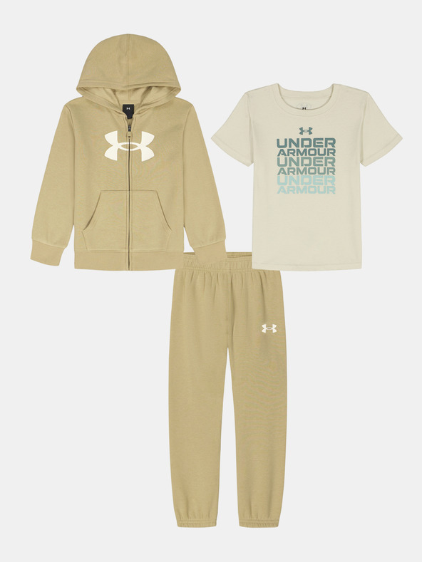 Under Armour Chlapčenský set Under Armour UA RIVAL 3PC HOODIE SET