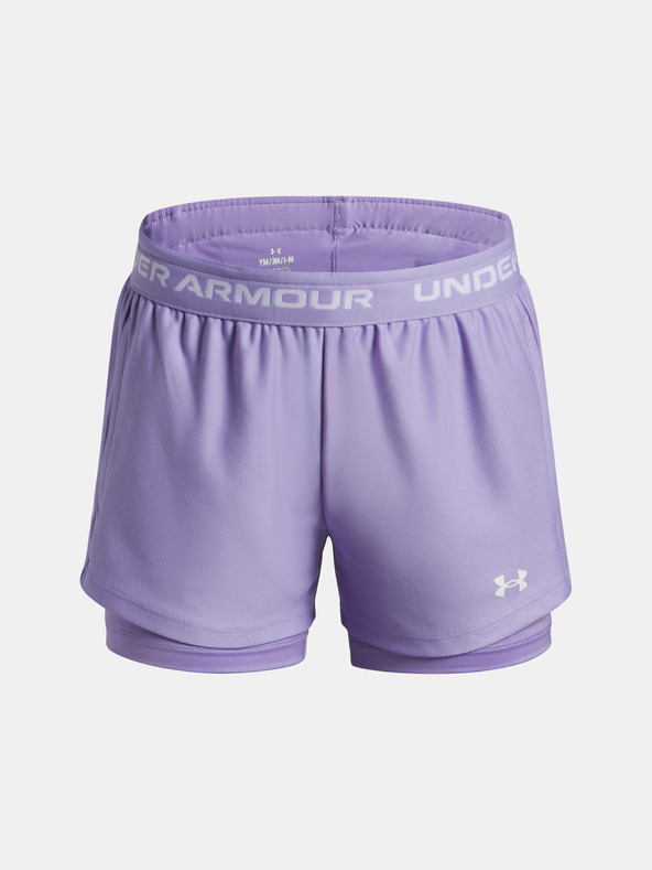 Under Armour Dievčenské kraťasy Under Armour UA Tech Play Up 2n1 Short-PPL