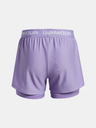 Under Armour Dievčenské kraťasy Under Armour UA Tech Play Up 2n1 Short-PPL