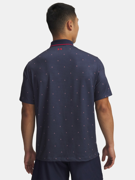 Under Armour Pánske tričko Under Armour UA Drive Warning Polo-BLU