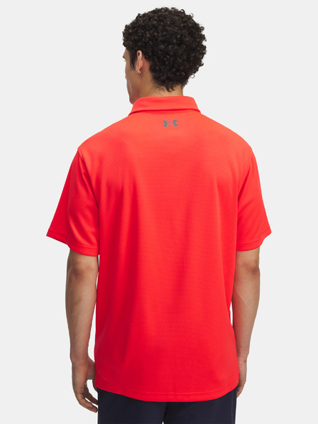 Under Armour Pánske tričko Under Armour Tech Polo-RED