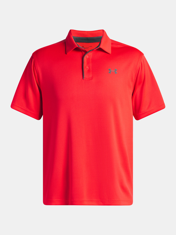 Under Armour Pánske tričko Under Armour Tech Polo-RED
