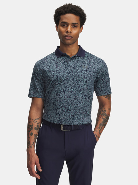 Under Armour Pánske tričko Under Armour UA Matchplay Printed Polo-BLU