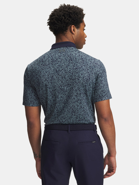 Under Armour Pánske tričko Under Armour UA Matchplay Printed Polo-BLU