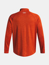 Under Armour Pánske tričko Under Armour UA Tech Textured 1/2 Zip-ORG