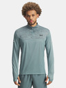 Under Armour Pánske tričko Under Armour UA Tech Utility 1/4 Zip-GRN