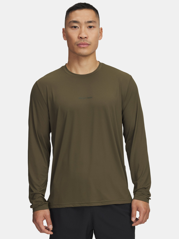 Under Armour Pánske tričko Under Armour Pjt Rck Iso Chill LS-GRN