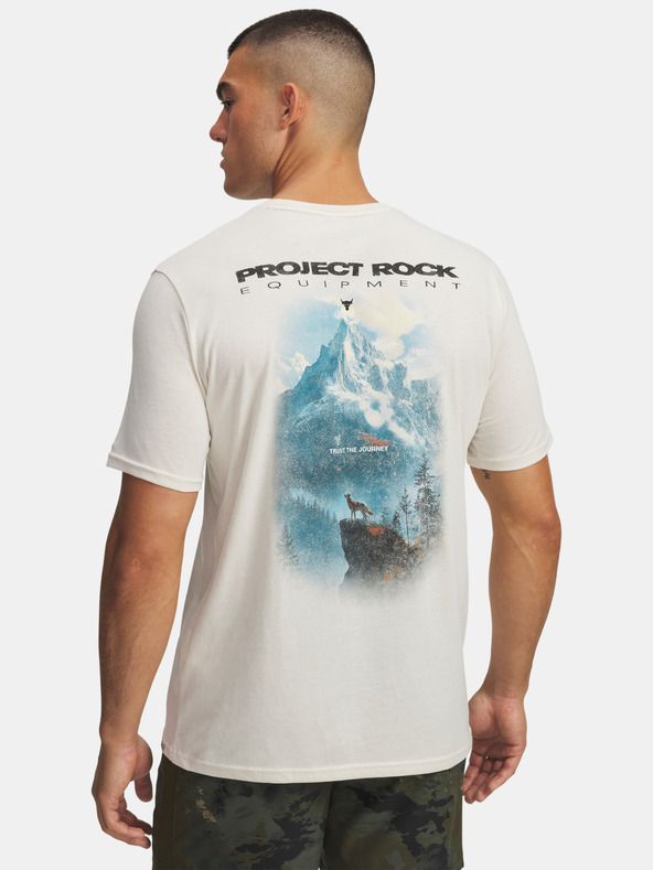 Under Armour Pánske tričko Under Armour Pjt Rck Q4 SS 2-BRN