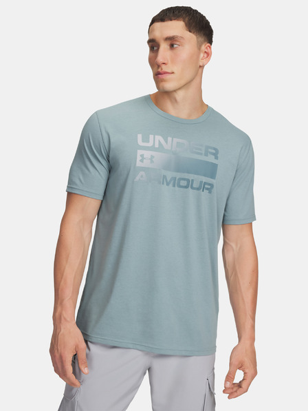 Under Armour Pánske tričko Under Armour UA TEAM ISSUE WORDMARK SS-GRN