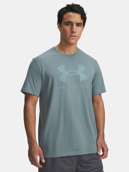 Under Armour Pánske tričko Under Armour UA SPORTSTYLE LOGO UPDATE SS-BLU