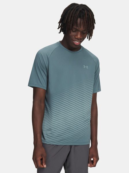 Under Armour Pánske tričko Under Armour UA Tech Fade SS-BLU