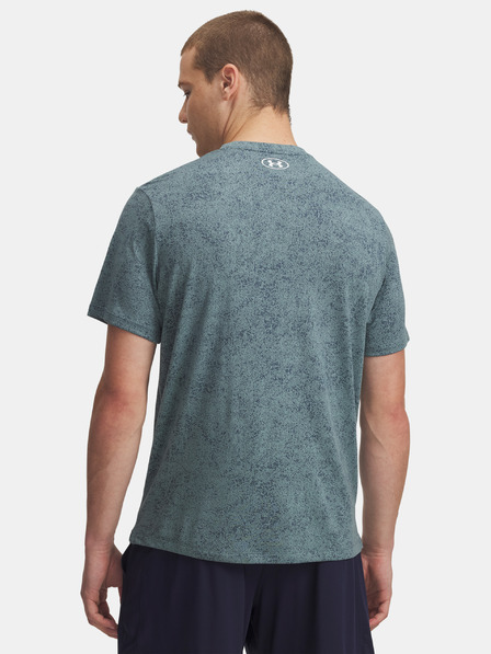 Under Armour Pánske tričko Under Armour UA Tech Tee Pixelate-BLU