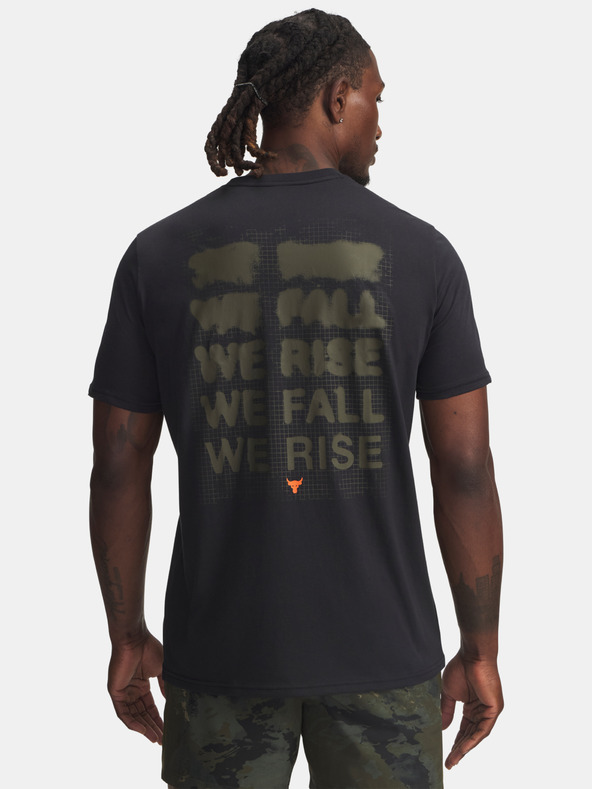 Under Armour Pánske tričko Under Armour Pjt Rck Q4 SS 1-BLK