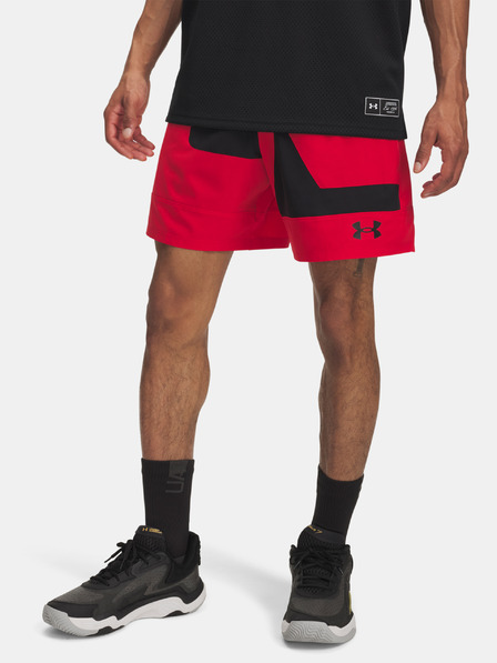 Under Armour Pánske kraťasy Under Armour UA M Zone 7in Wvn Short Grphc-RED