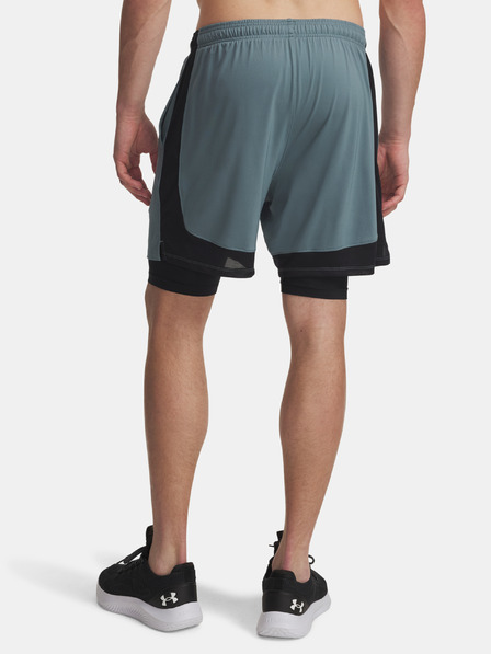 Under Armour Pánske kraťasy Under Armour UA Tech Vent 2in1 Short-BLU