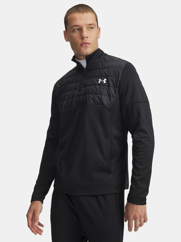 Under Armour Pánska mikina Under Armour UA Armour Flc Pro Utility QZ-BLK