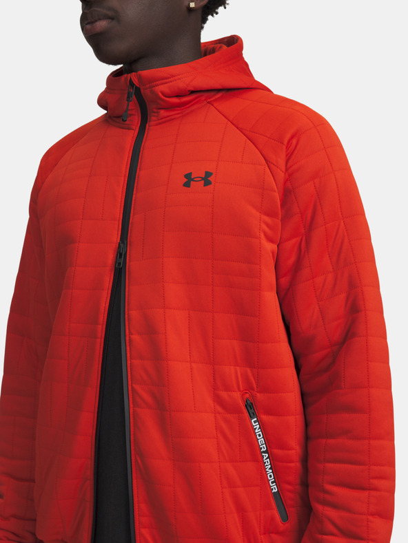 Under Armour Pánska mikina Under Armour UA Unstoppable Flc Txtr FZ-ORG