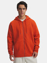 Under Armour Pánska mikina Under Armour UA Icon Fleece FZ Hood-ORG