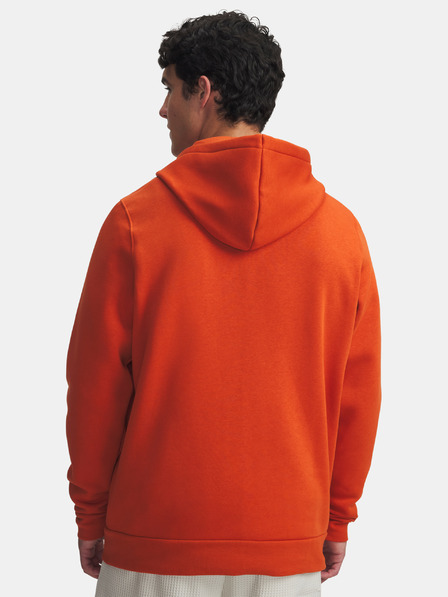Under Armour Pánska mikina Under Armour UA Icon Fleece FZ Hood-ORG