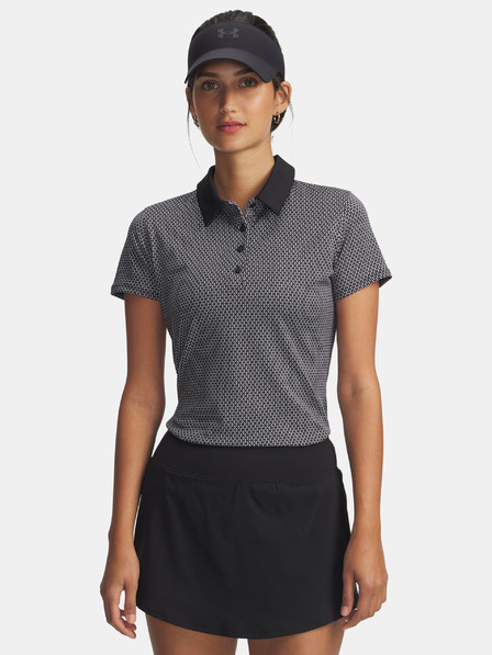 Under Armour Dámske tričko Under Armour UA Playoff 3.0 Printed Polo-BLK