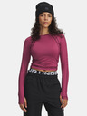 Under Armour Dámske tričko Under Armour UA ColdGear Textured Crew-RED