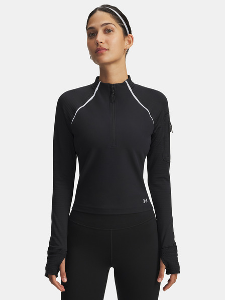 Under Armour Dámske tričko Under Armour UA Velociti Pro CW Half Zip-BLK