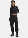 Under Armour Dámske tričko Under Armour UA ColdGear Textured 1/2 Zip-BLK